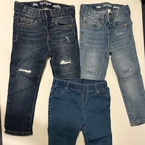 Bundle of 3 Cat & Jack Denim Jeans